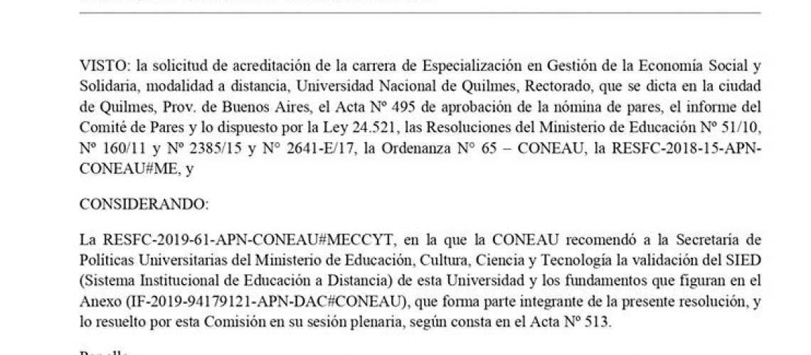Aprobacion EGESS